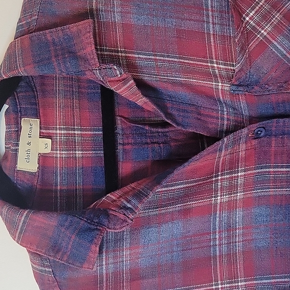 Cloth & Stone Flannel Button Up - Size XS - Picture 2 of 6